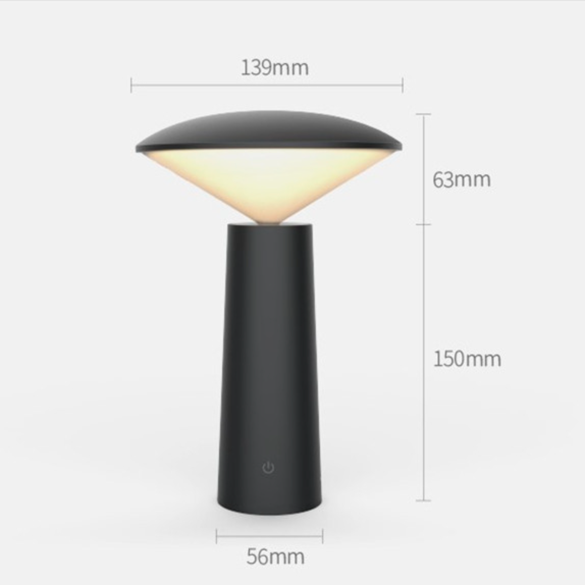 Lampe de table design moderne LED