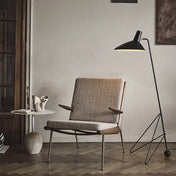 Lampadaire mid-century trépied minimaliste | ALVAR