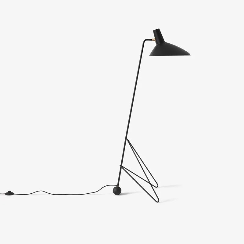 Lampadaire mid-century trépied minimaliste | ALVAR