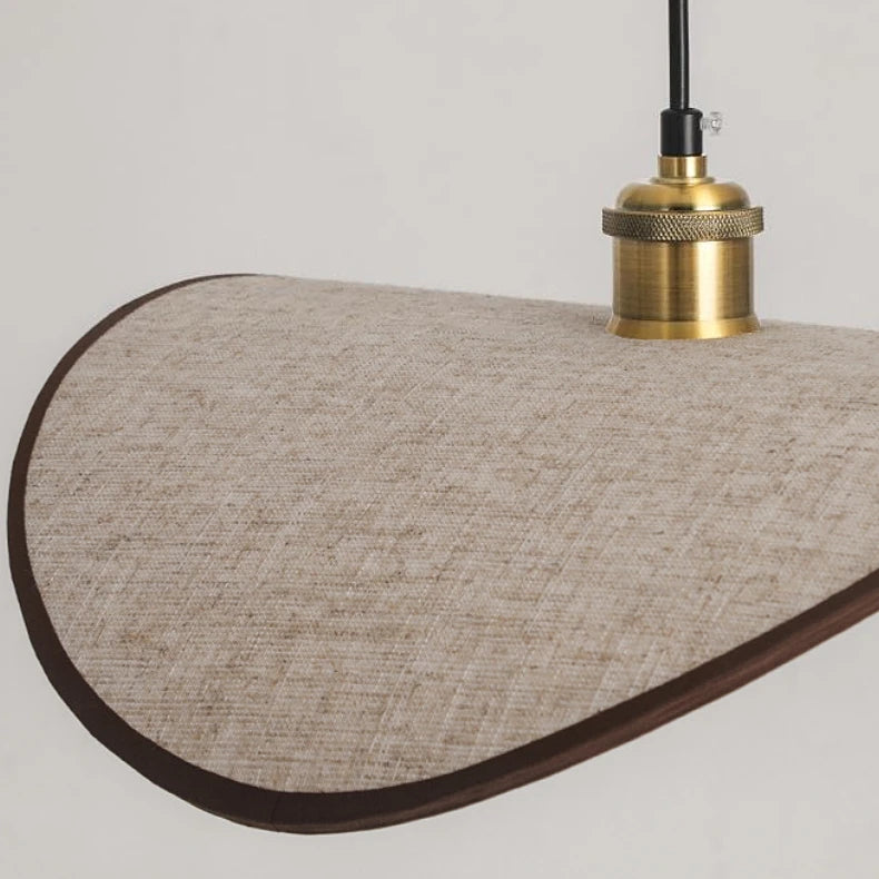 Natural Linen Wabi Sabi Pendant Light | KANJI