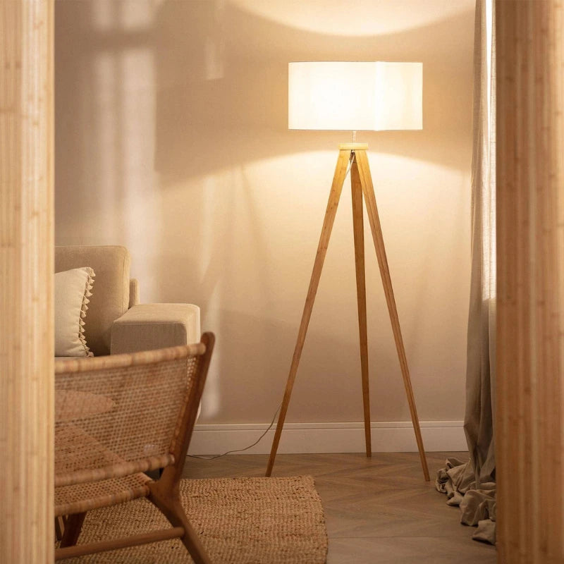 Lampadaire bois scandinave | VIKY