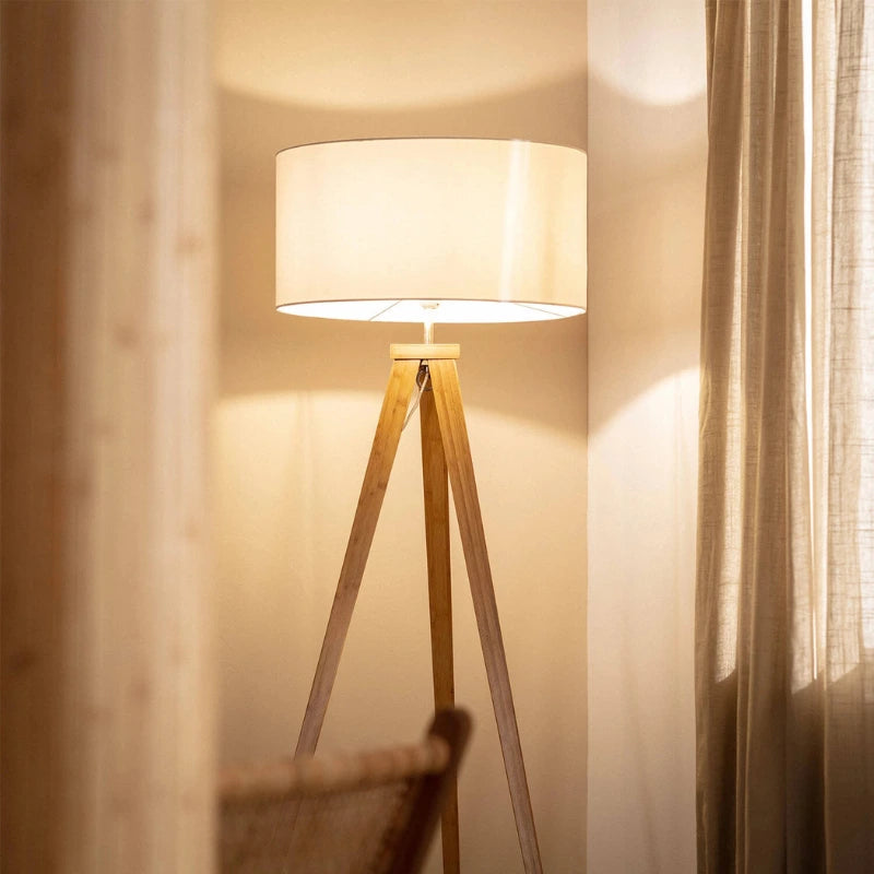 Lampadaire bois scandinave | VIKY
