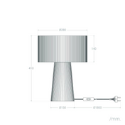 Lampe à poser scandinave | SANDY