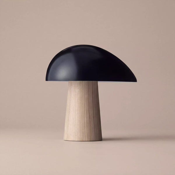 Wood mushroom lamp PIOPPINO