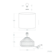 Scandinavian design lamp