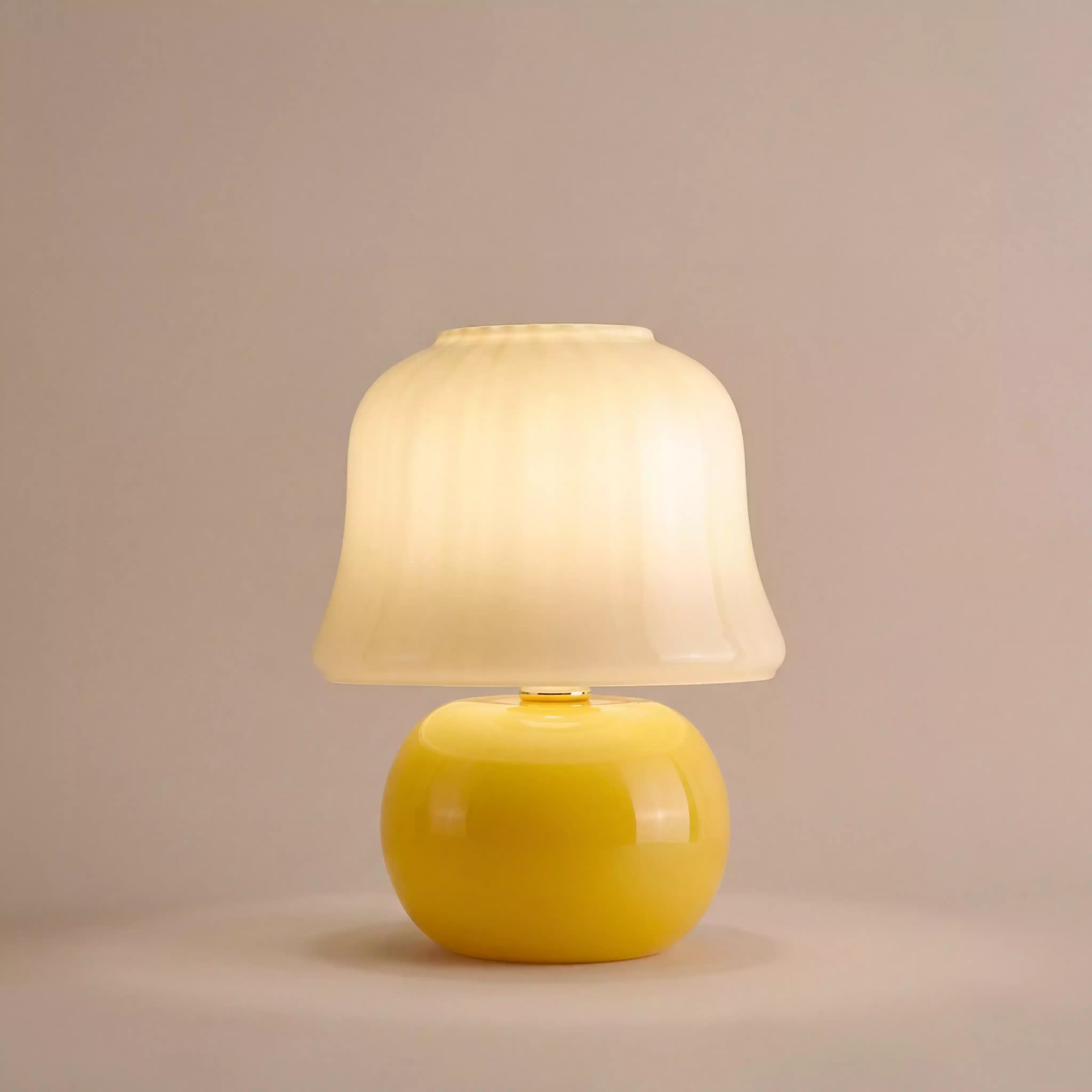 Orange mushroom lamp | SOF