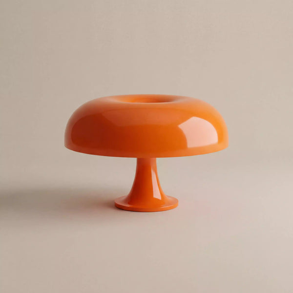 Orange mushroom lamp BRILLIFIORI