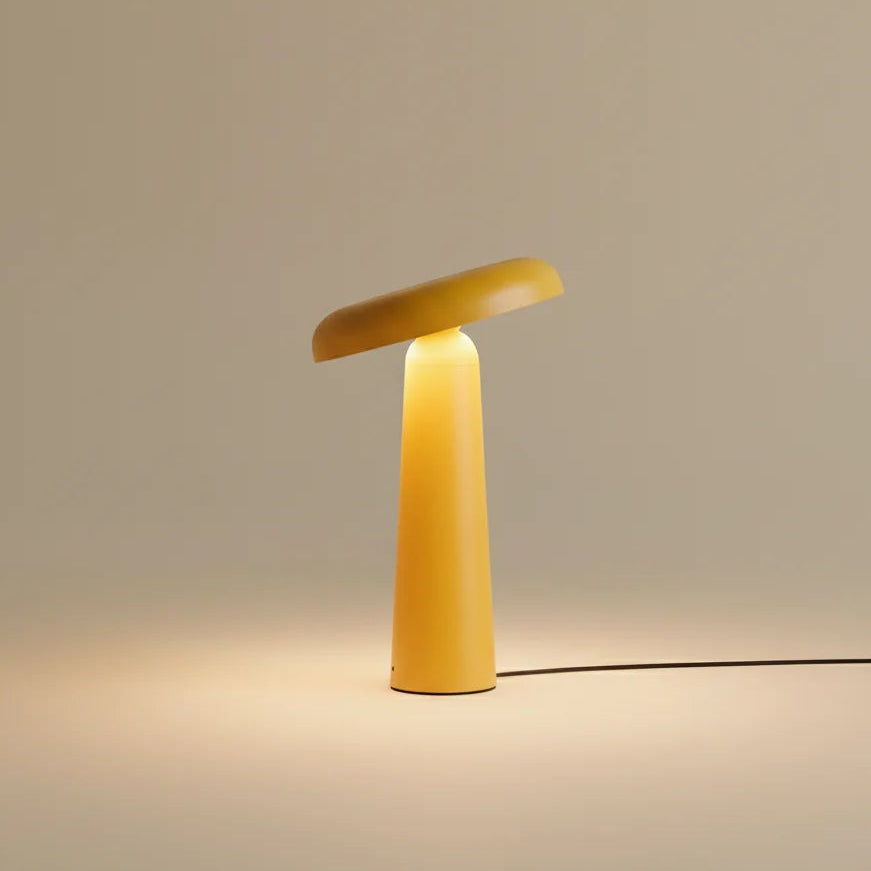 Mushroom touch lamp