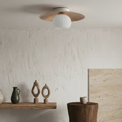 Floating Wooden Design Ceiling Light | NARA