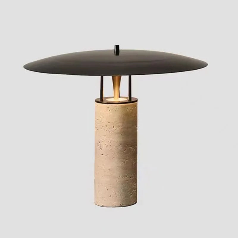 Lampe à poser wabi-sabi en pierre naturelle | ISEY