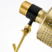 Lampe de table dorée industrielle | ATELIER