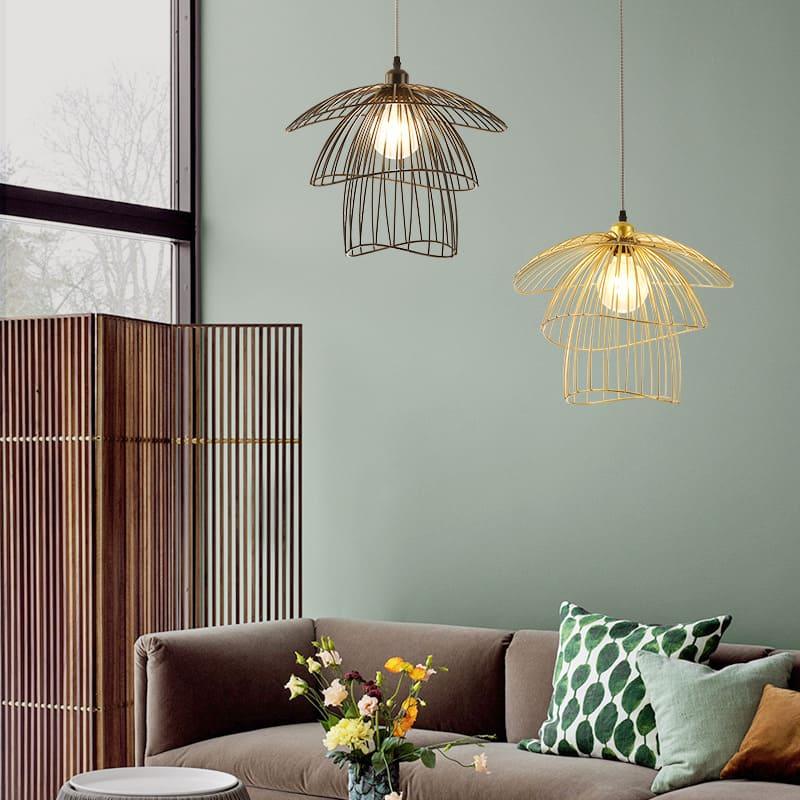 Suspension luminaire | NET-3 Etages Noir-Glowe-Studio