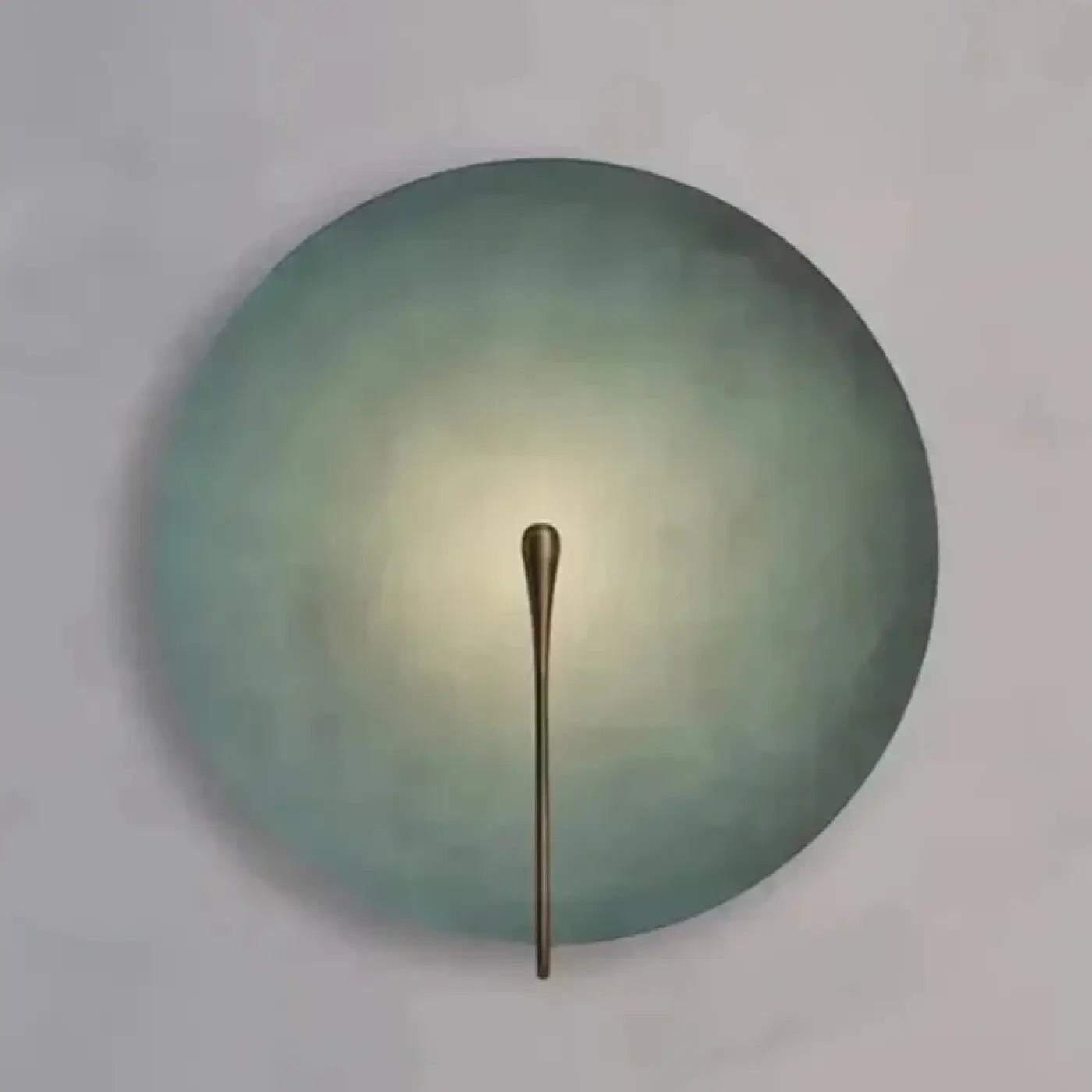 Applique murale Art Déco cercle coloré en métal — vue 1