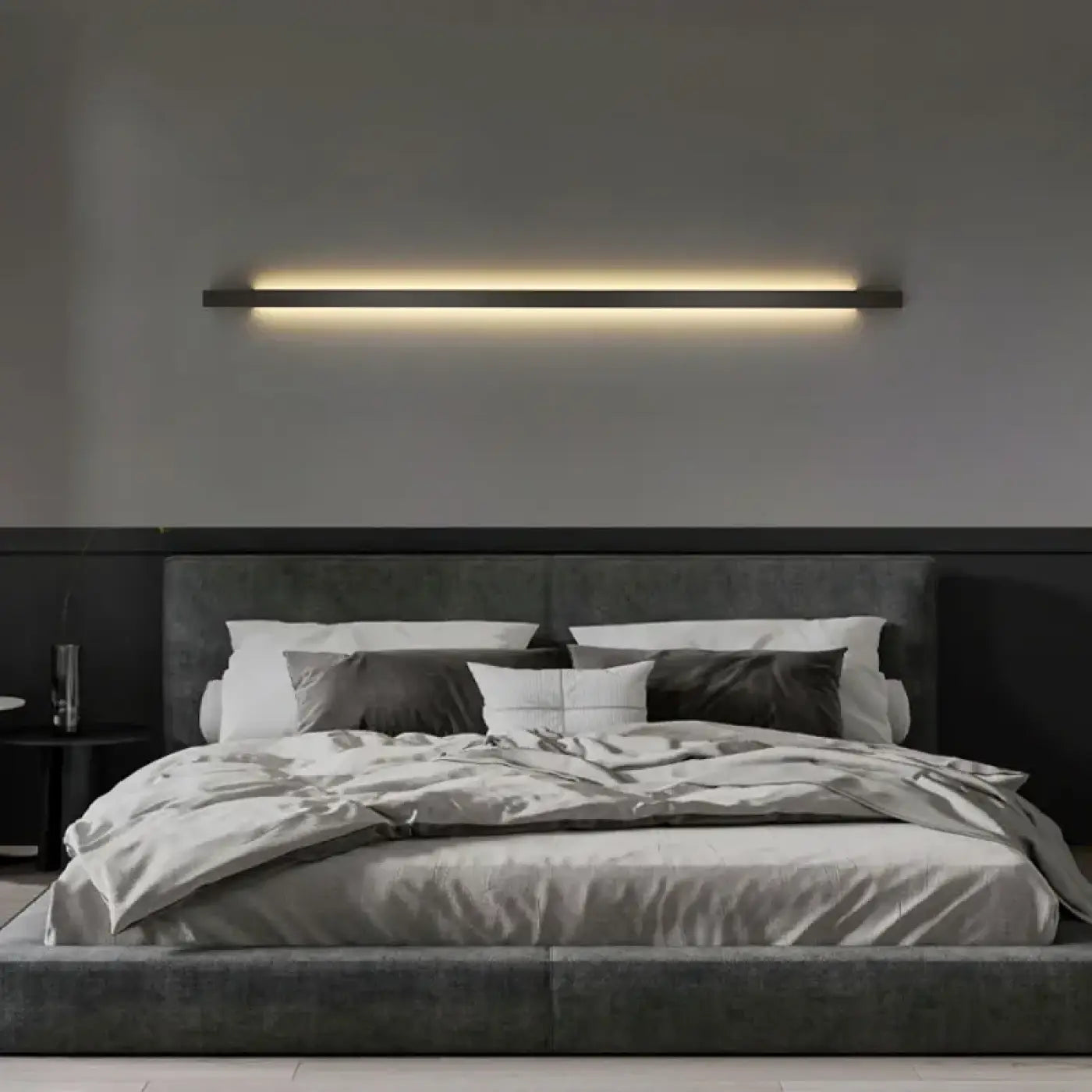 Applique murale barre LED noire intensité réglable — vue 14