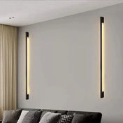 Applique murale barre LED noire intensité réglable — vue 8