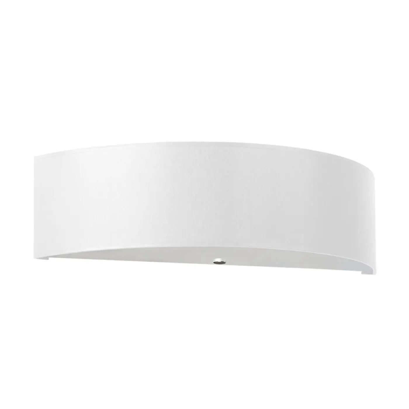 Applique murale blanche 2 lumières métal et tissu vintage — vue 3