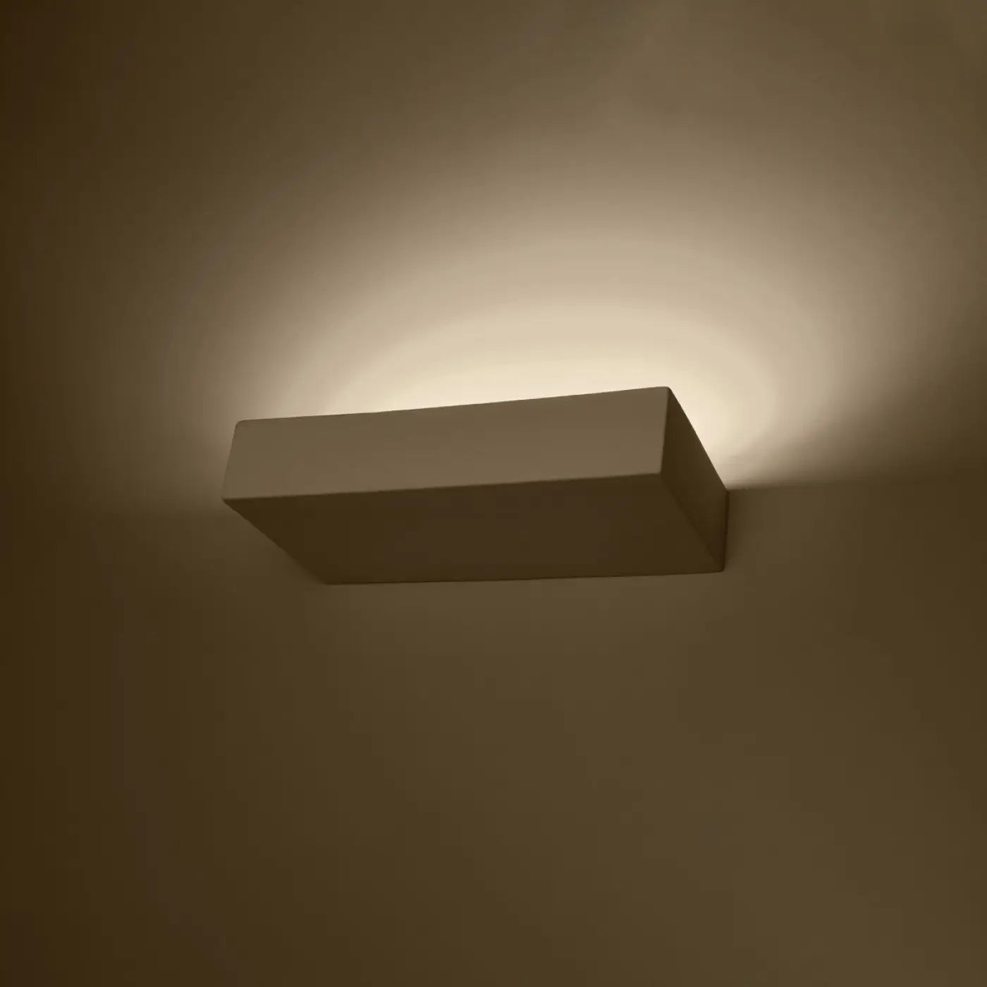 Applique murale céramique blanche G9 2 lumières compacte — vue 1