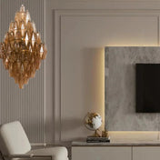 Applique murale double en verre coloré intensité réglable — vue 3