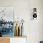 Applique murale double en verre coloré style Art Déco — vue 1
