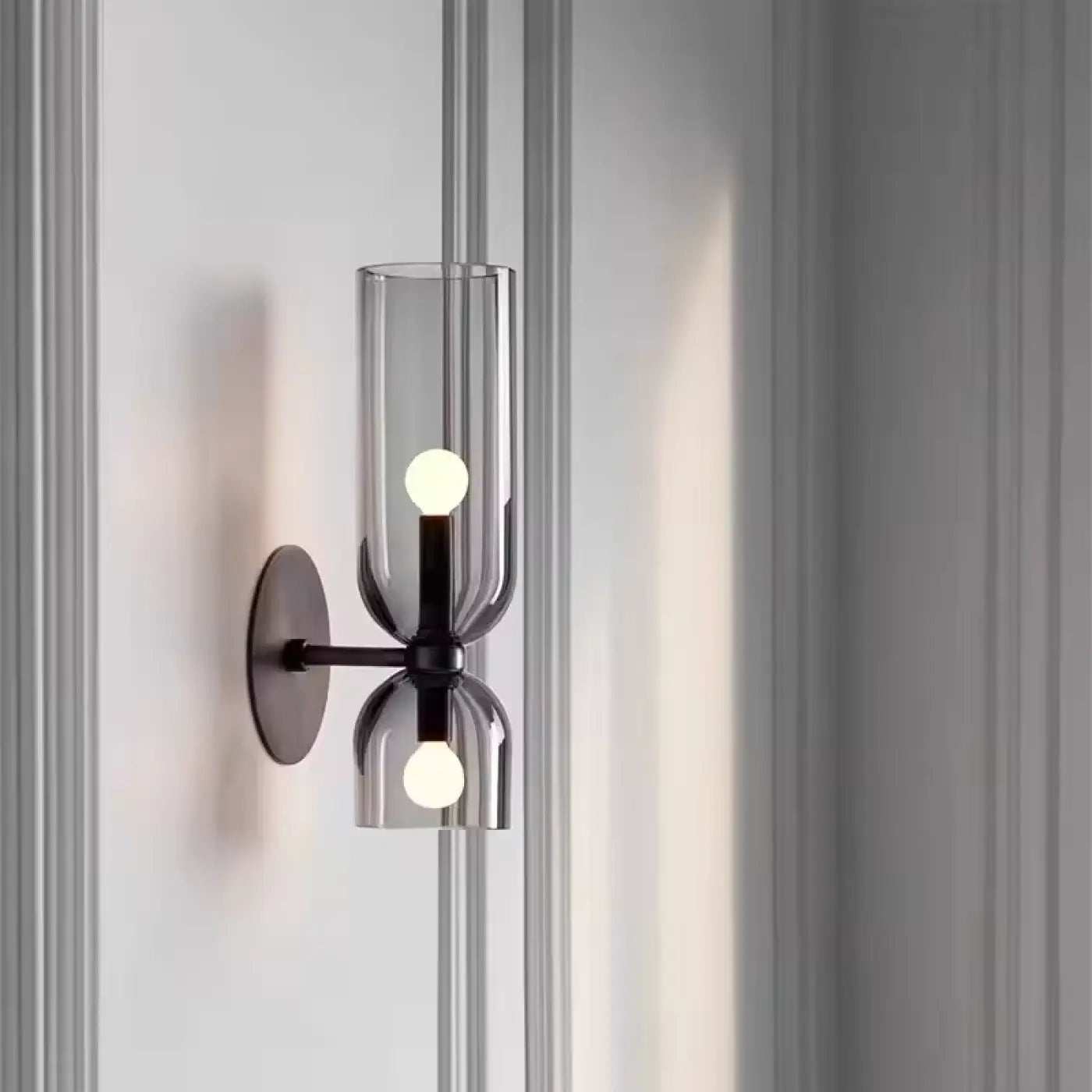 Applique murale double en verre coloré style Art Déco — vue 8