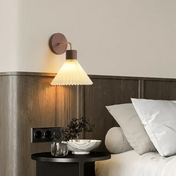 Applique murale en bois naturel style scandinave — vue 3