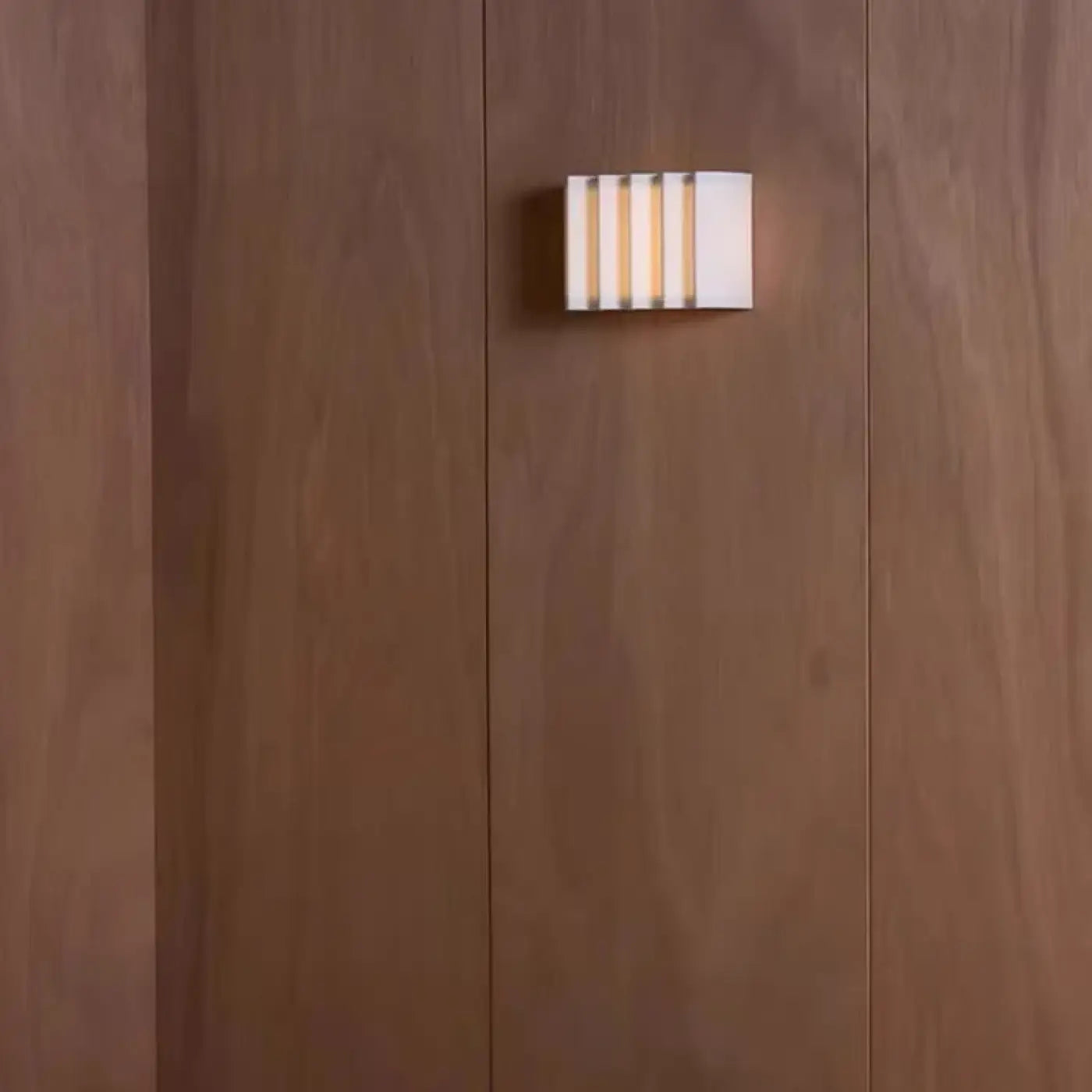 Applique murale en tissu blanc plissé style scandinave — vue 3