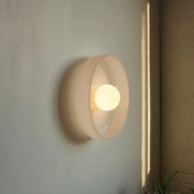 Applique murale globe en verre blanc style scandinave — vue 9