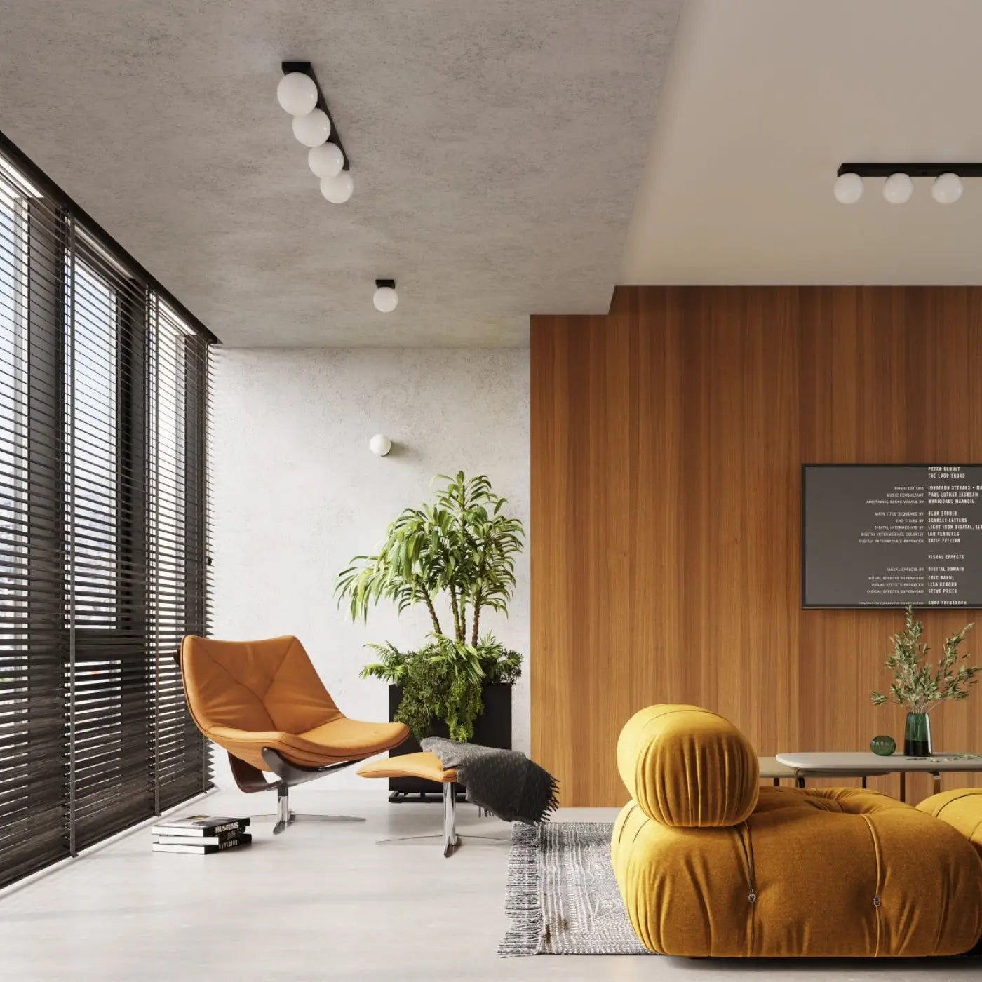 Applique murale globe en verre noir acier LED moderne — vue 9