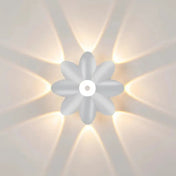 Applique murale LED 4 lumières en aluminium et verre noir — vue 10
