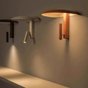 Applique murale LED avec liseuse orientable en métal — vue 1