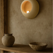 Applique murale LED beige au design moderne en cinq tailles — vue 15