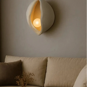 Applique murale LED beige au design moderne en cinq tailles — vue 7