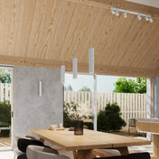Applique murale LED blanche aluminium double faisceau — vue 8