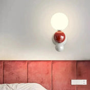 Applique murale LED blanche cylindrique pour couloir — vue 10