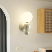 Applique murale LED blanche cylindrique pour couloir — vue 7