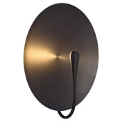 Applique murale LED disque en métal noir 30 ou — vue 5