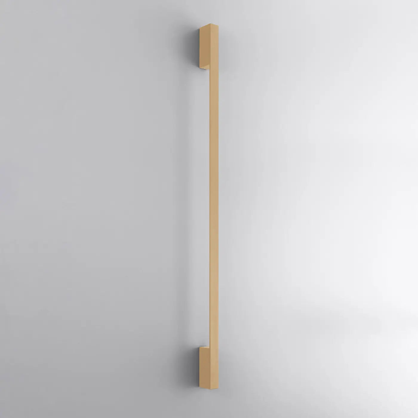 Applique murale LED dorée aluminium verticale — vue 7