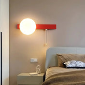 Applique murale LED géométrique aluminium et acrylique — vue 3
