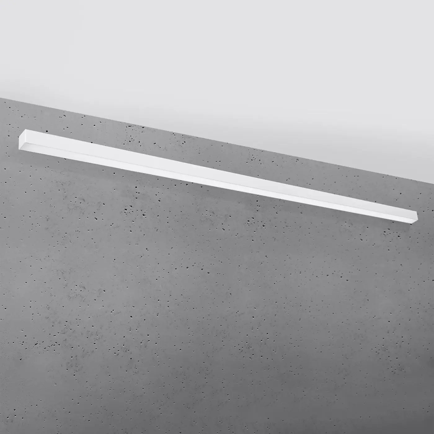 Applique murale LED linéaire blanc cassé minimaliste — vue 1