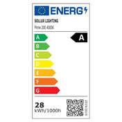 Applique murale LED linéaire gris béton minimaliste — vue 10