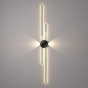 Applique murale LED linéaire noire et blanche — vue 17