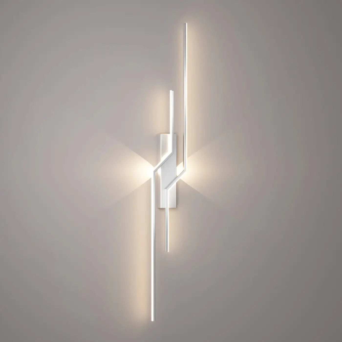 Applique murale LED linéaire noire et blanche — vue 21