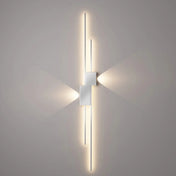 Applique murale LED linéaire noire et blanche — vue 25