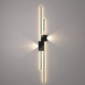 Applique murale LED linéaire noire et blanche — vue 7