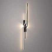 Applique murale LED linéaire noire et blanche — vue 9