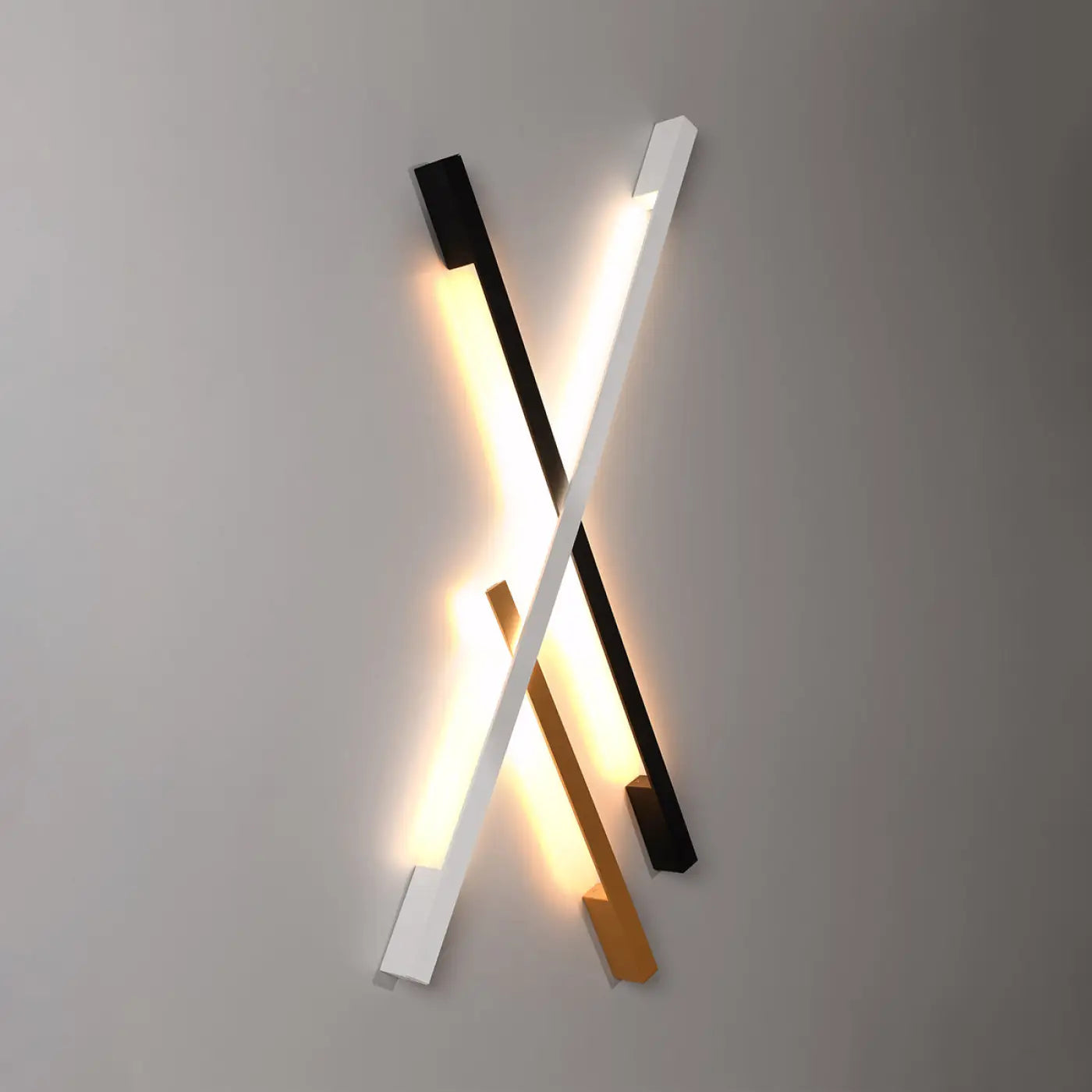 Applique murale LED noire 3000K en aluminium — vue 8