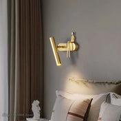 Applique murale LED noire à silhouette dorée en métal — vue 5