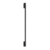 Applique murale LED noire aluminium verticale — vue 9