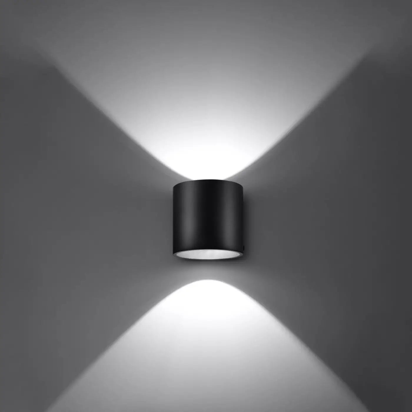 Applique murale LED noire G9 aluminium blanc froid 4000K — vue 1
