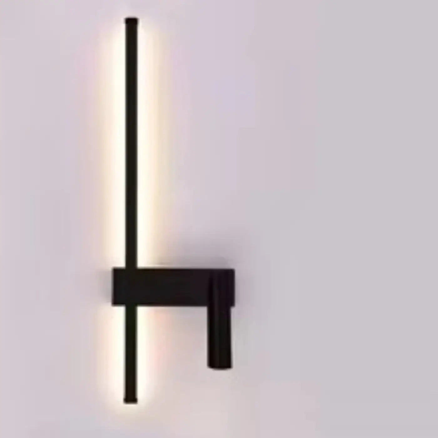 Applique murale LED noire linéaire minimaliste — vue 5